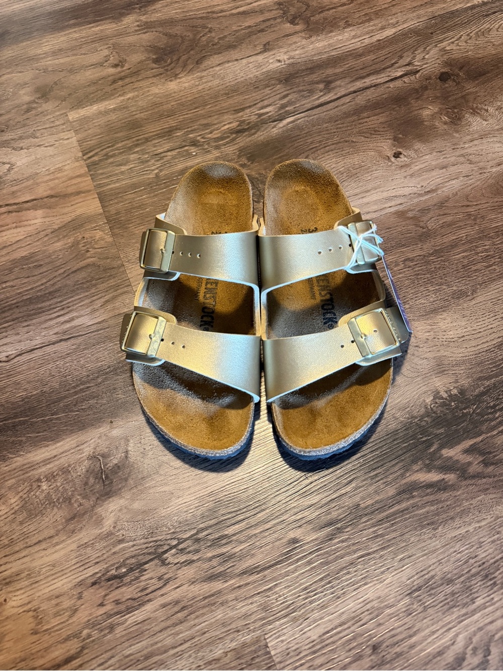 Birkenstock Arizona Gold Birko-Flor (1016111) Narrow Women’s EU 36 / US W 5-5.5